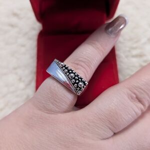 Handmade Artisan Sterling Silver Ring 💍💍💍 Size 6